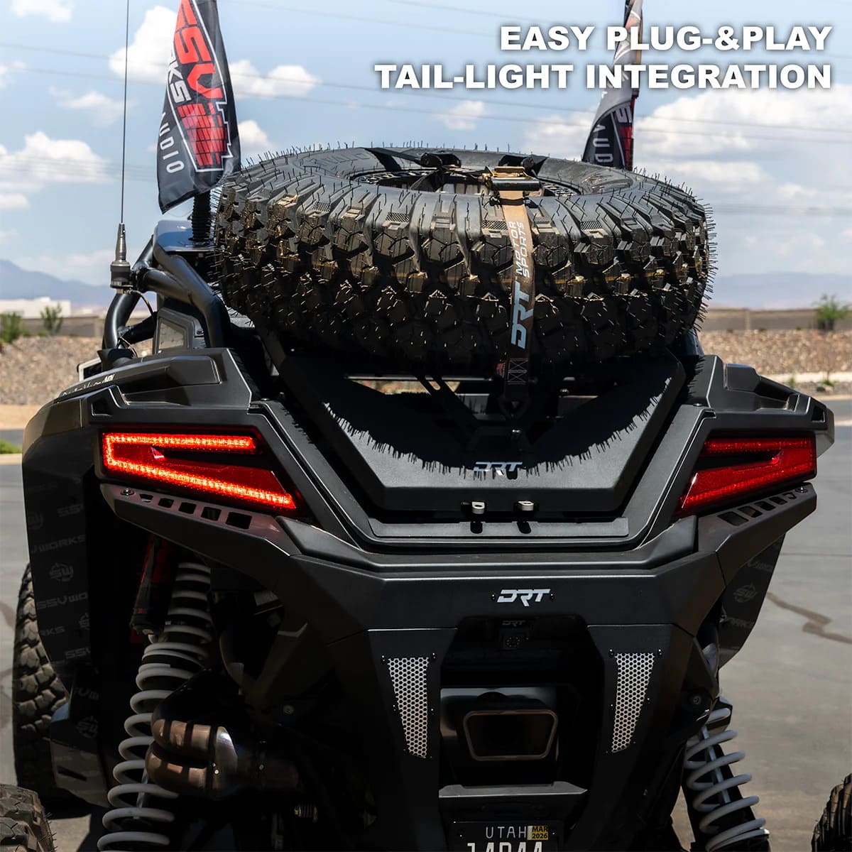 SSV Works '25+ Polaris RZR Pro R/Pro S/Pro XP Plug-&-Play Turn-Signal Kit