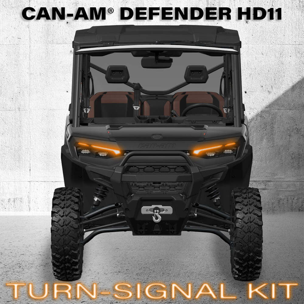 SSV Works '26 Can-Am Defender HD11 Turn-Signal Plug-&-Play Kit