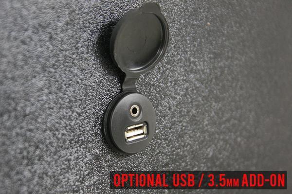 SSV Works Polaris Ranger 4-Speaker Overhead Weather Proof Sound Bar