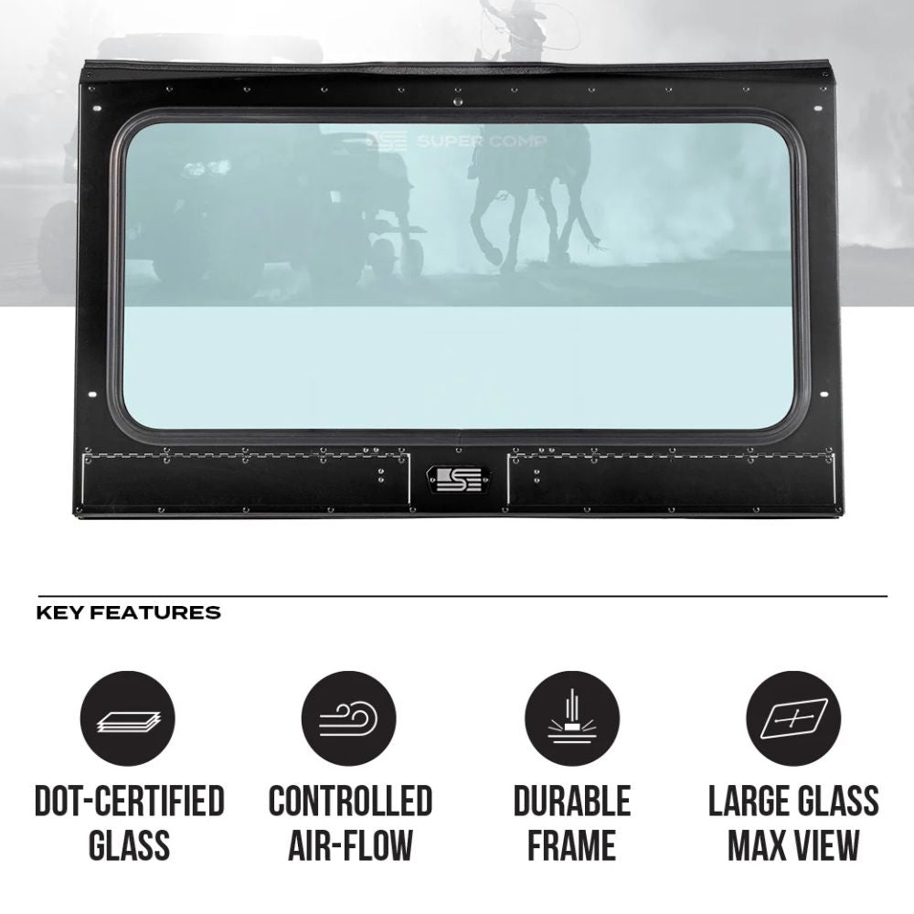 Super Comp '20-'25 Can-Am Defender Front Windshield