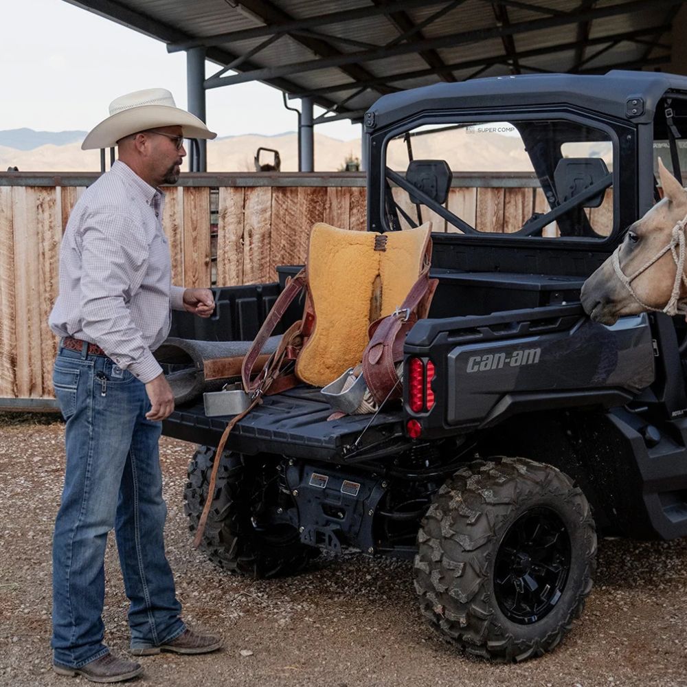 Super Comp '20-'25 Can-Am Defender Tinted Rear Windshield