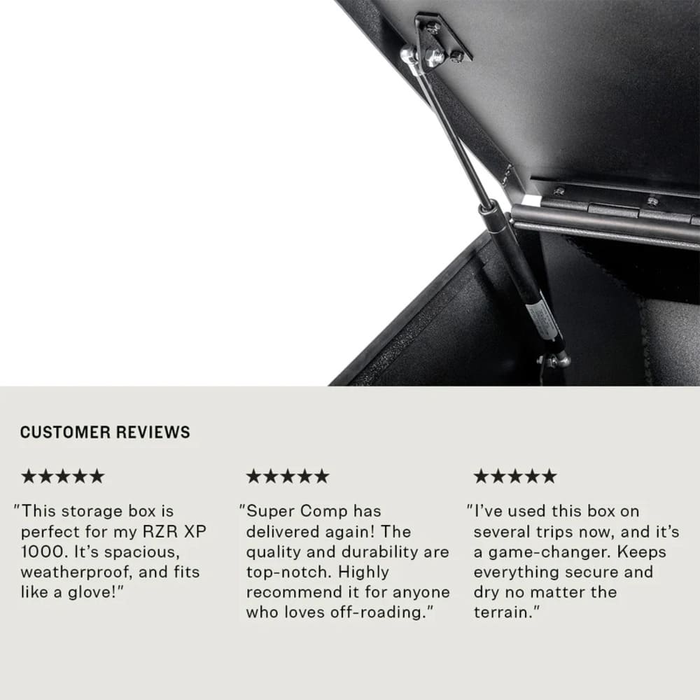 Super Comp '14-'23 Polaris RZR XP 1000 Storage Box