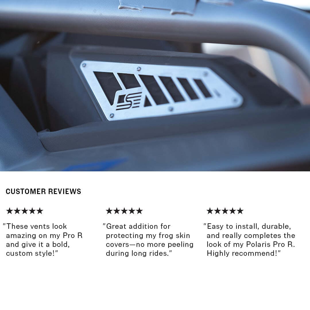 Super Comp '22-'25 Polaris RZR Pro R Clutch Intake Vents