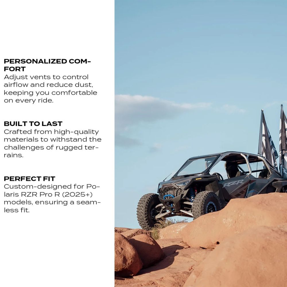 Super Comp '25-'26 Polaris RZR Pro R Front Windshield