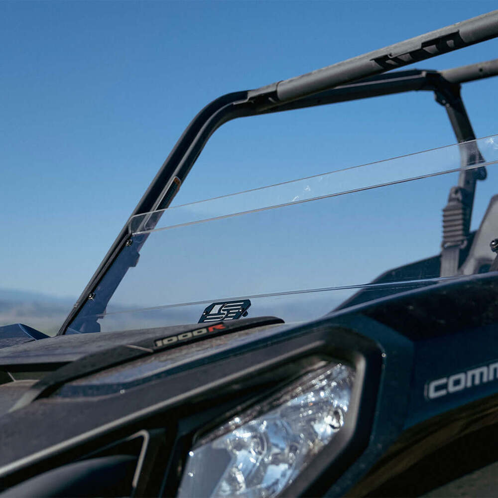 Super Comp Can-Am Commander/Maverick Sport/Trail Polycarbonate Half Front Windshield