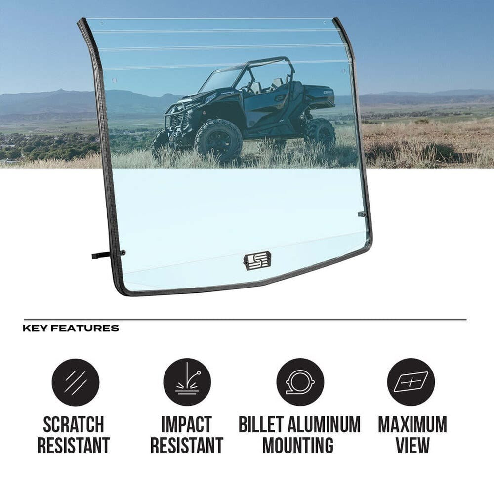 Super Comp Can-Am Polycarbonate Full Front Windshield