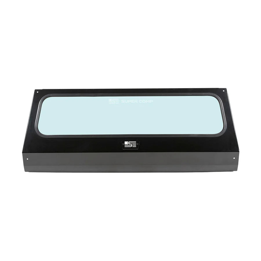 Super Comp Polaris General Rear Windshield - White