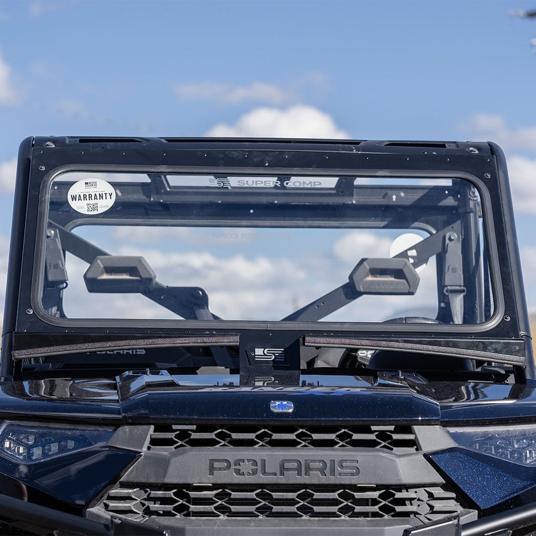 Super Comp Polaris Ranger Front Vented Windshield