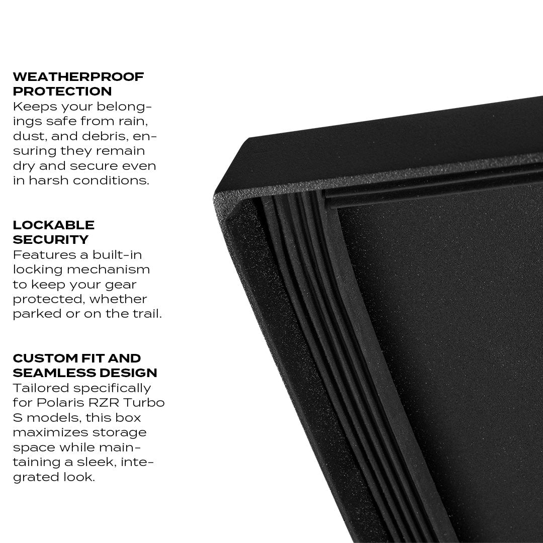 Super Comp Polaris RZR Turbo S Storage Box