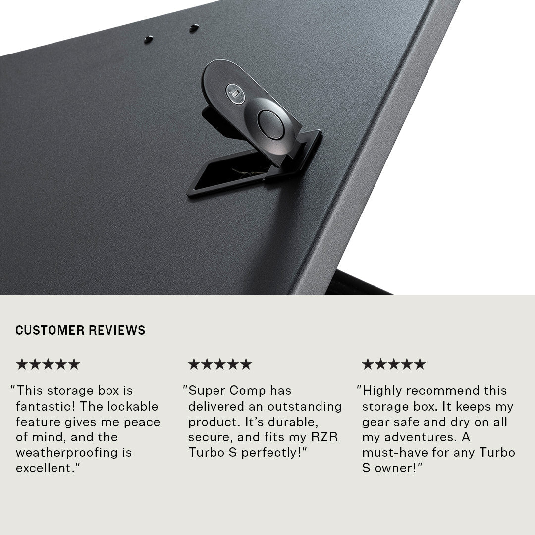 Super Comp Polaris RZR Turbo S Storage Box
