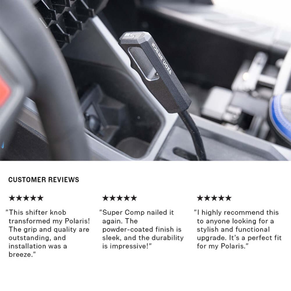 Super Comp Polaris Shifter Knob