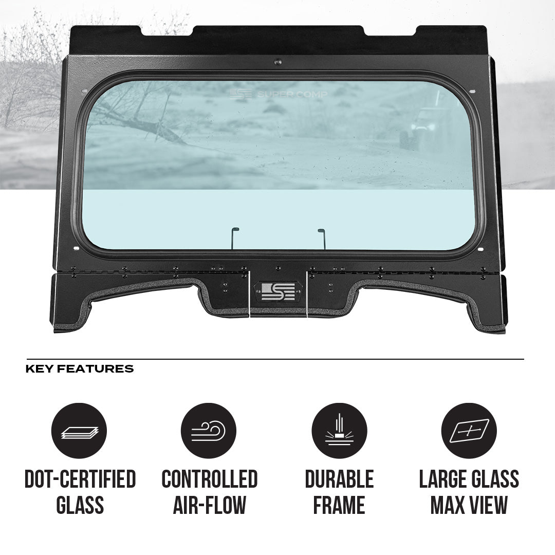 Super Comp Polaris RZR Trail 900 Front Windshield