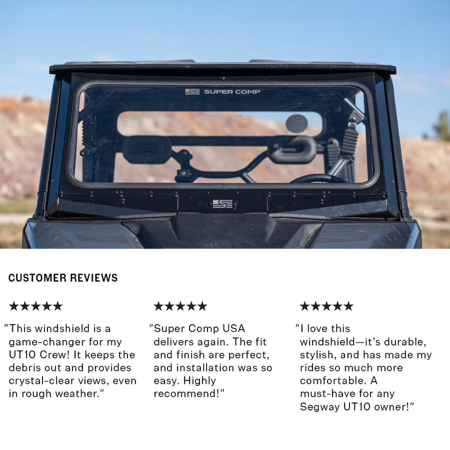 Super Comp Segway UT10 Crew Front Windshield