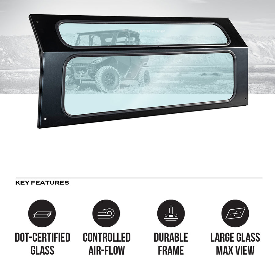 Super Comp Segway UT10 Crew Rear Windshield