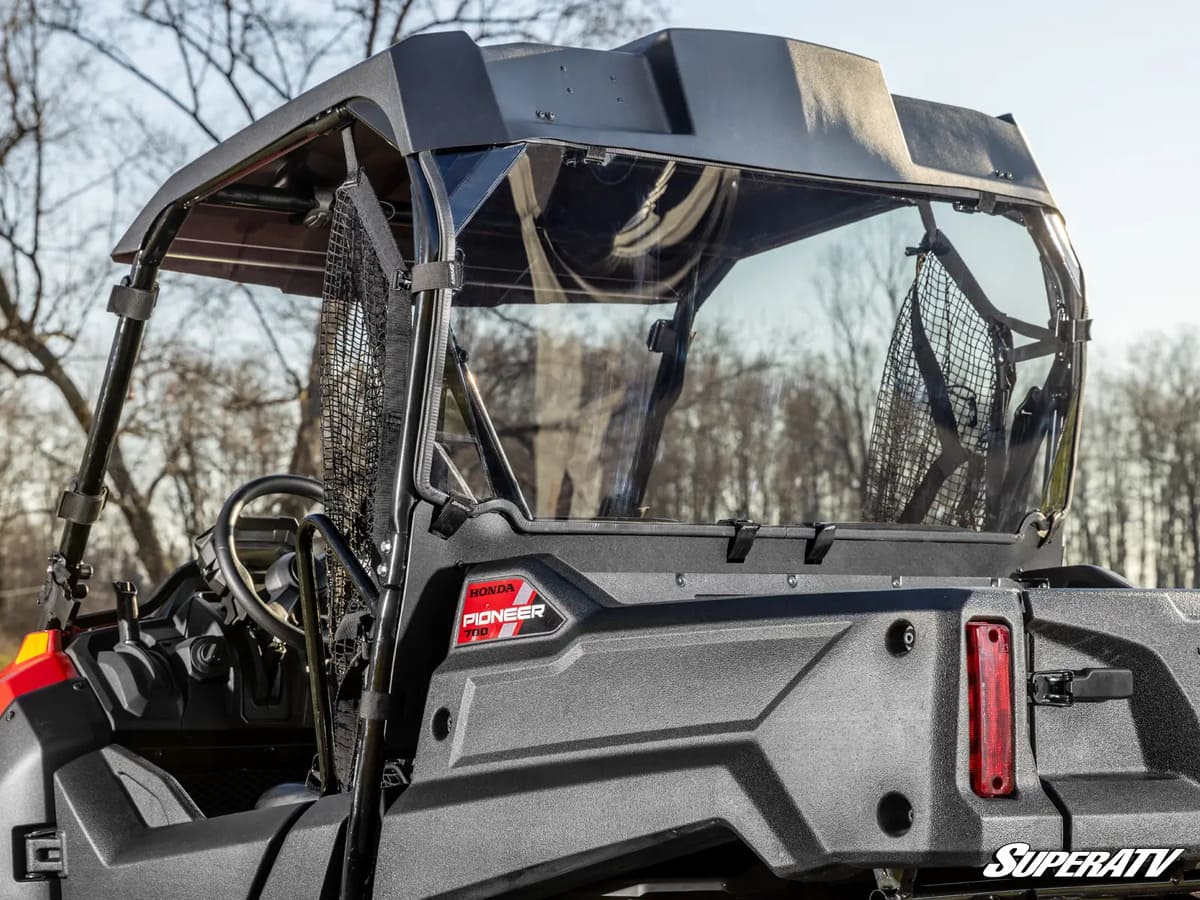 SuperATV '14+ Honda Pioneer 700 Rear Windshield