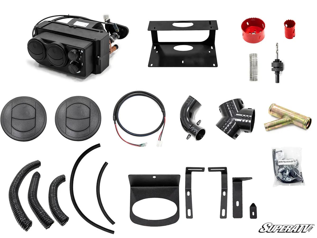 SuperATV '17-'18 Polaris Ranger Crew XP 1000 Cab Rear Heater