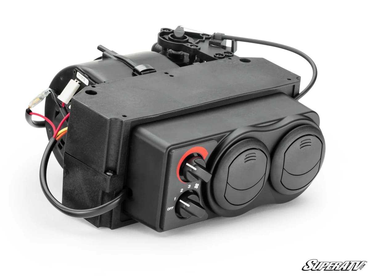 SuperATV '19+ Polaris General Cab Heater W/ Grill Cover