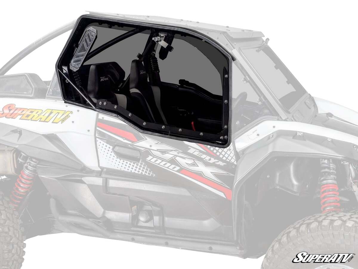 SuperATV '20+ Kawasaki Teryx KRX 1000 Hard Cab Enclosure Upper Doors