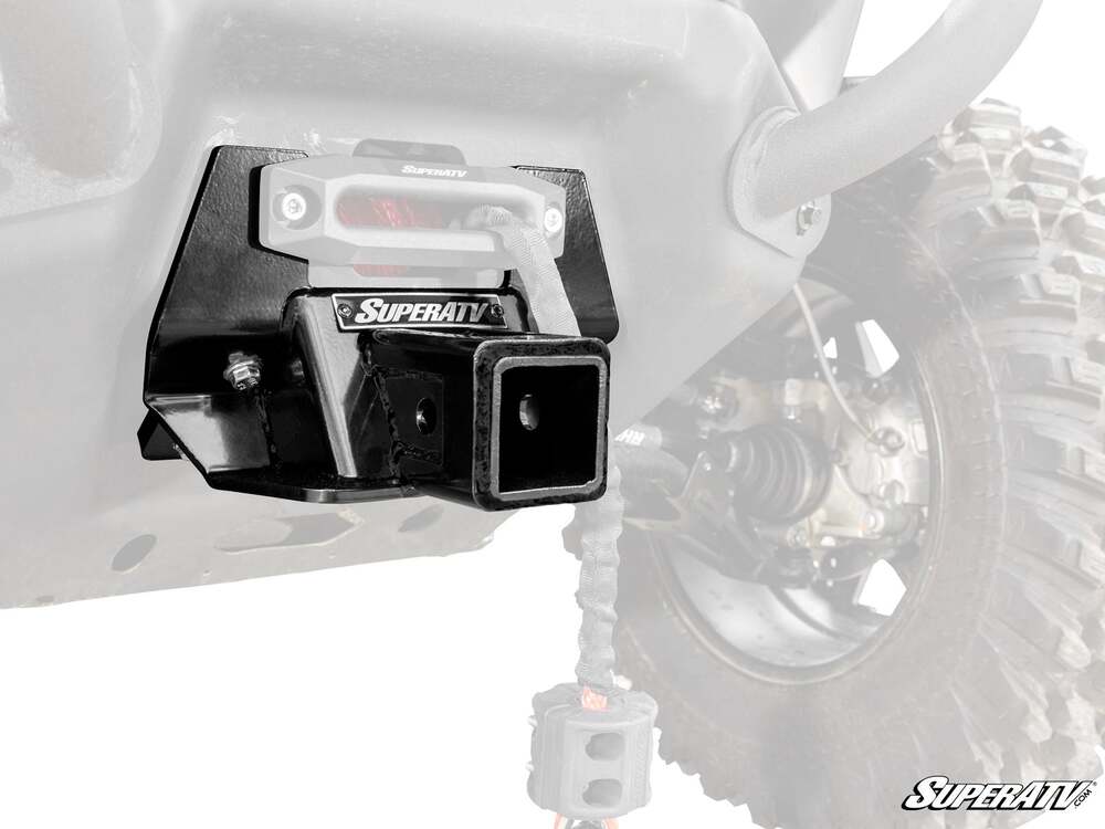 SuperATV '22+ Can-Am Defender HD9 Front 2" Receiver Hitch