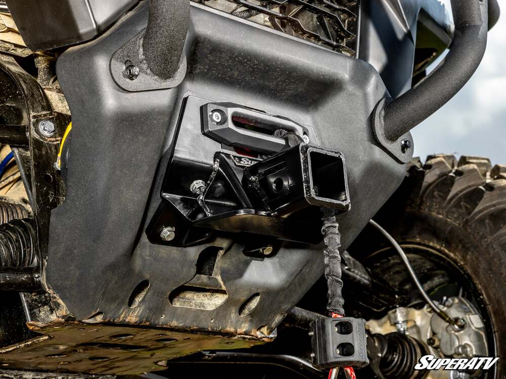 SuperATV '22+ Can-Am Defender HD9 Front 2" Receiver Hitch
