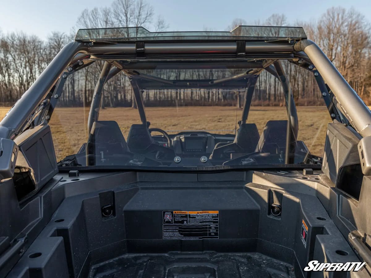 SuperATV '22+ Polaris RZR Pro R Rear Windshield