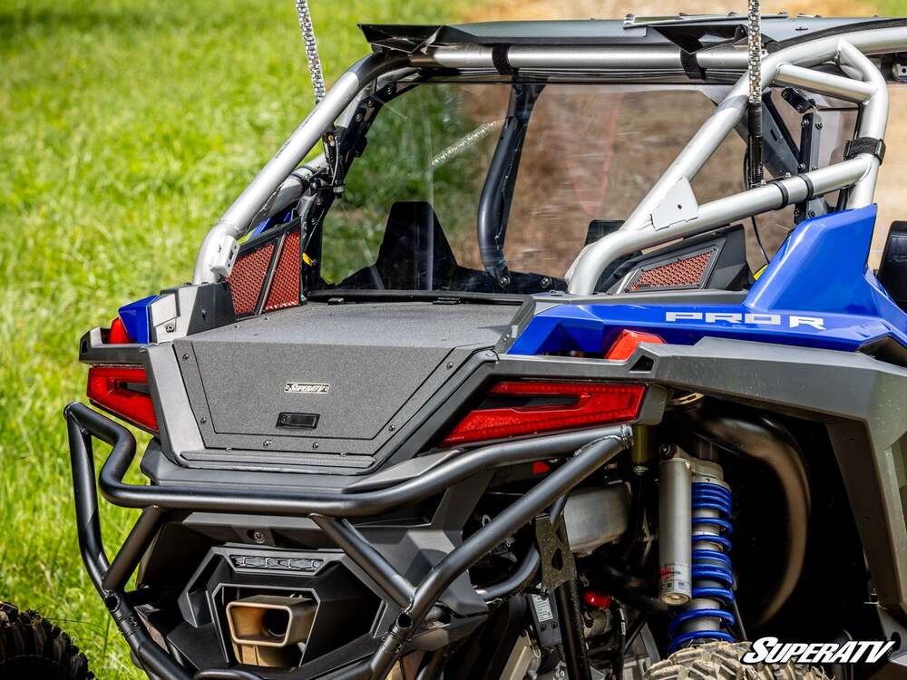 SuperATV '22+ Polaris RZR Pro R Trunk Bed Enclosure