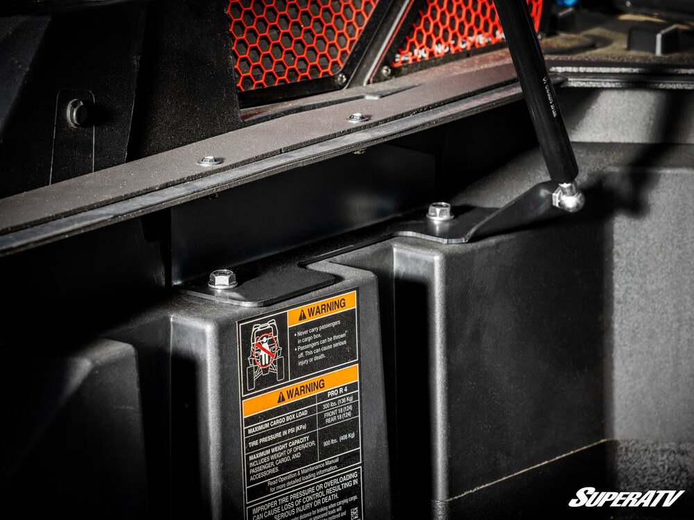 SuperATV '22+ Polaris RZR Pro R Trunk Bed Enclosure