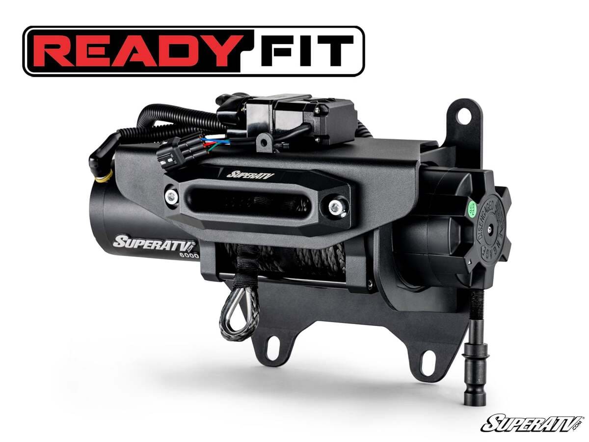 SuperATV '22+ Polaris RZR Turbo R Ready-Fit Winch