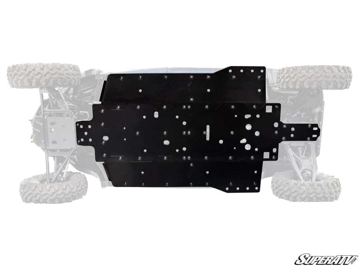 SuperATV '25 Yamaha Wolverine RMAX4 Full Skid Plate