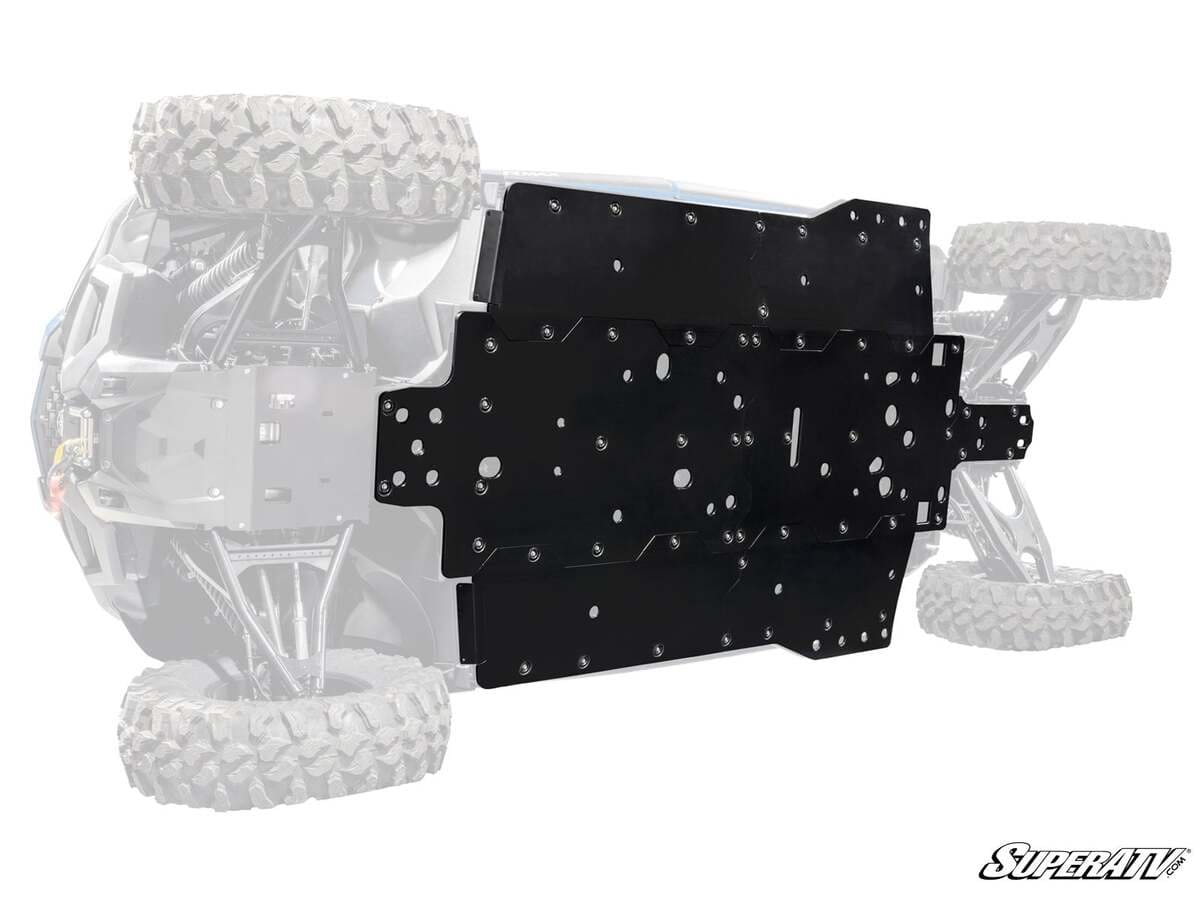 SuperATV '25 Yamaha Wolverine RMAX4 Full Skid Plate