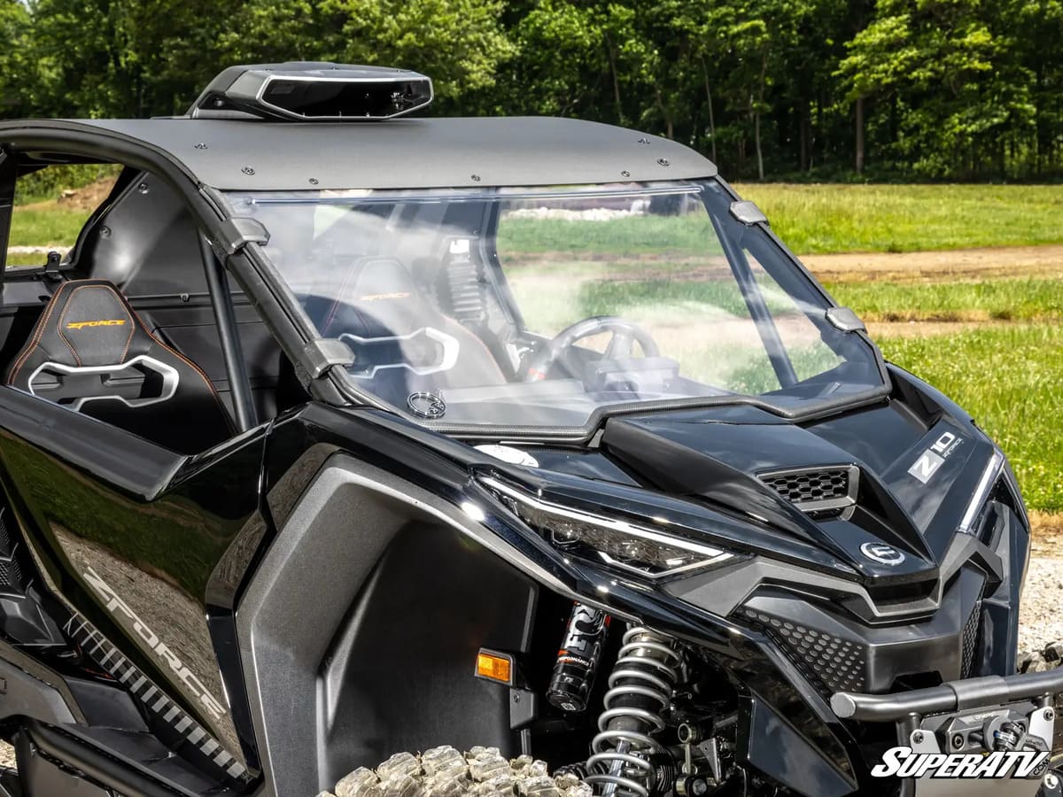 SuperATV '26+ CFMOTO ZForce Z10 Scratch Resistant Full Windshield