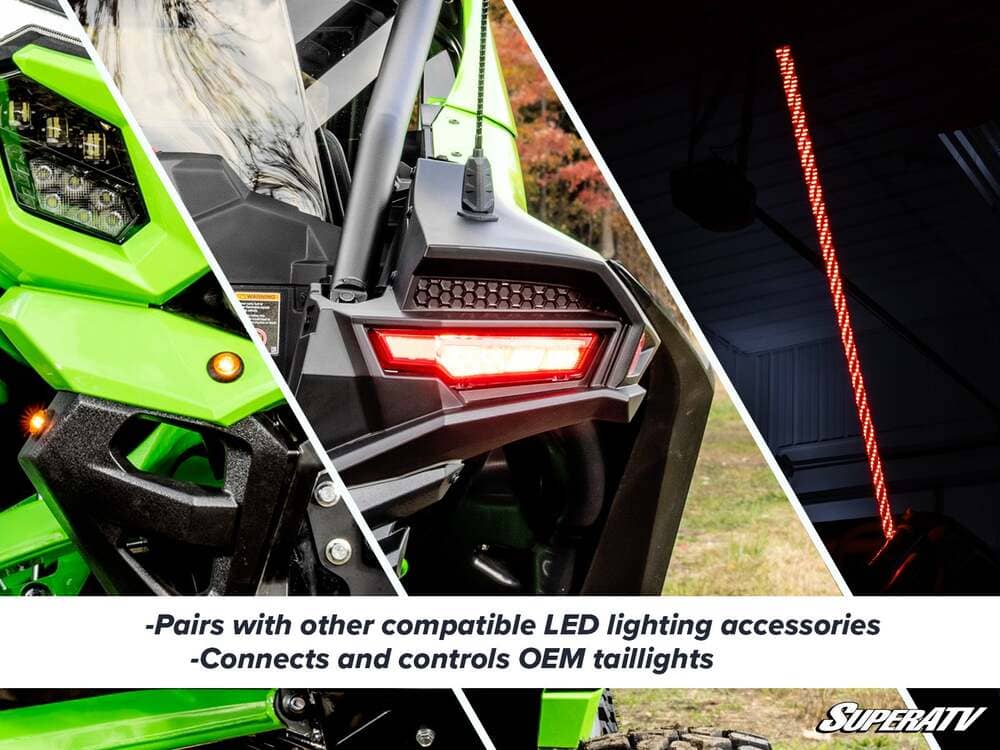 SuperATV '26+ Kawasaki Teryx H2 Deluxe Self Canceling Turn Signal Kit