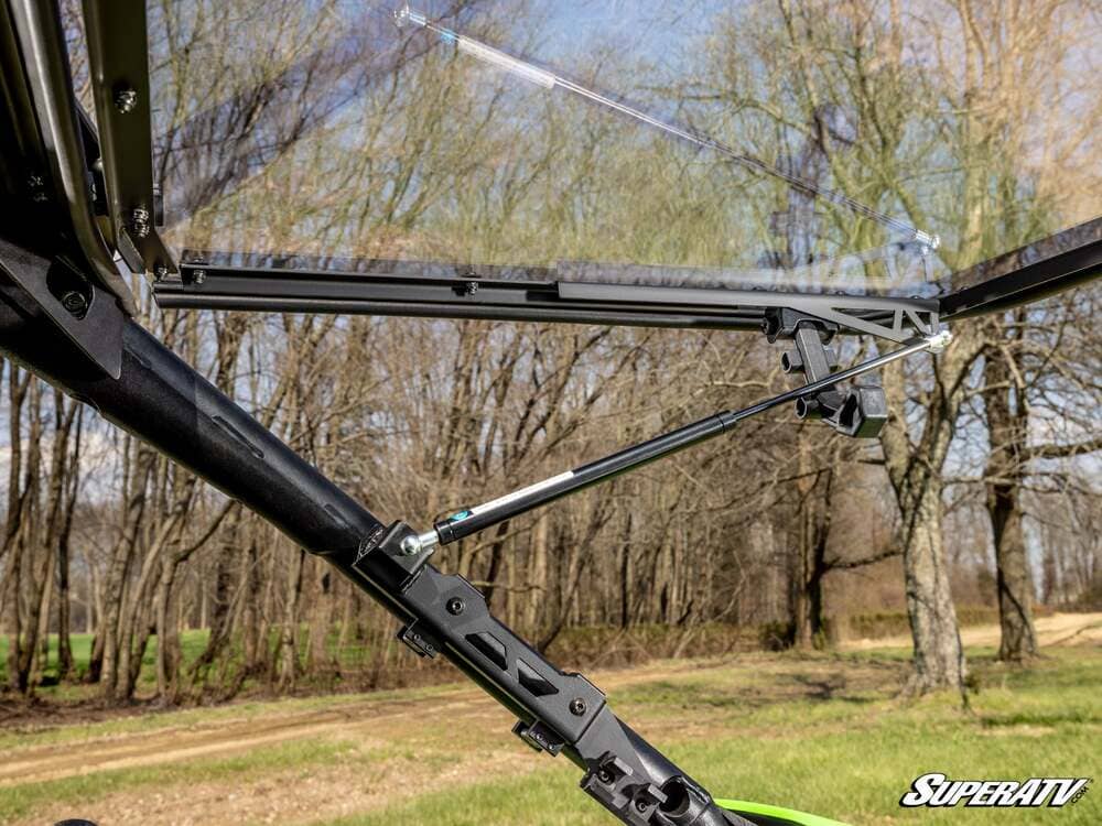 SuperATV '26+ Kawasaki Teryx4 H2 Scratch-Resistant Flip Windshield