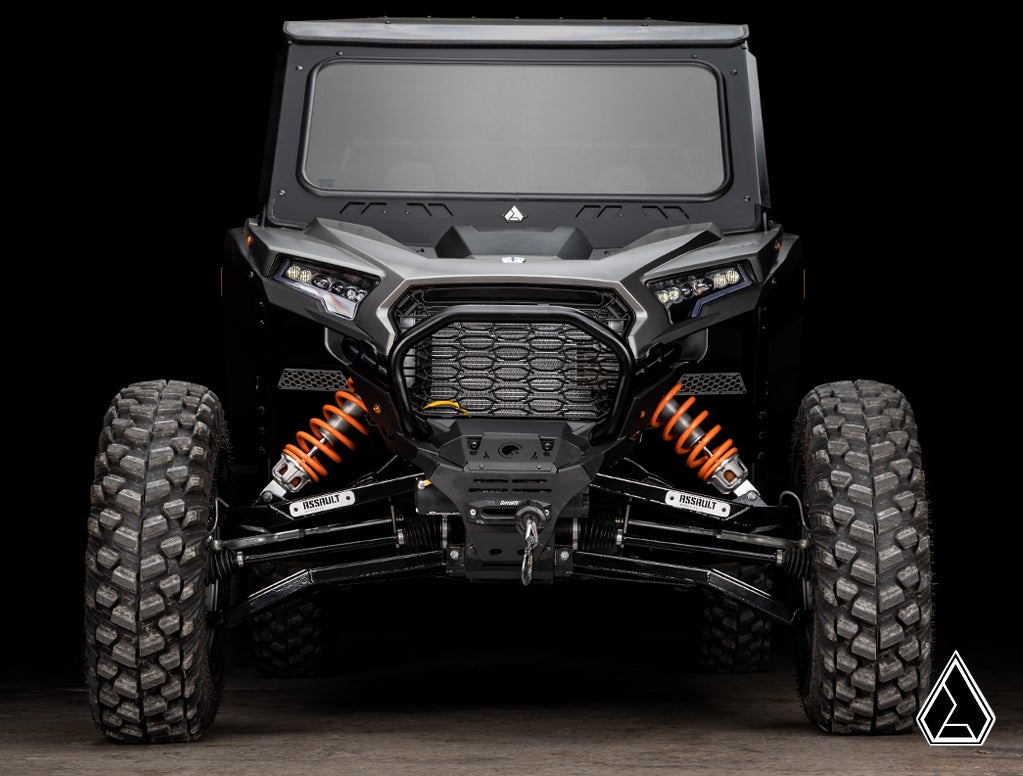 SuperATV Assault Industries Polaris RZR XP 1.5” High-Clearance Forward Offset Boxed A-Arms
