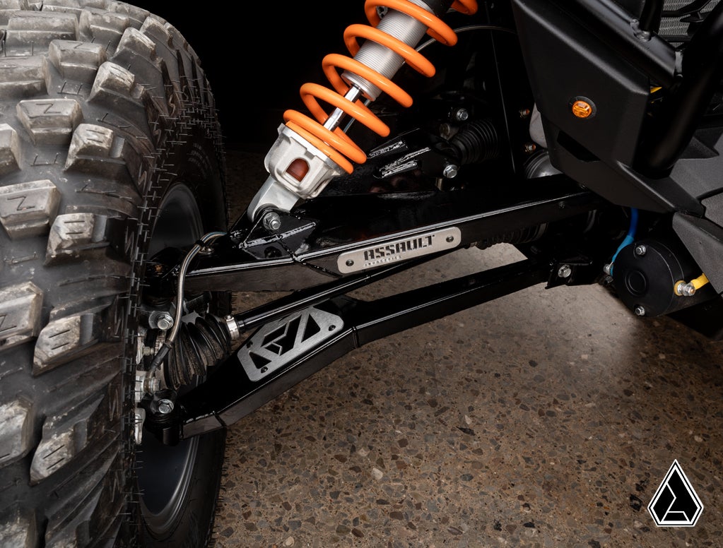 SuperATV Assault Industries Polaris RZR XP 1.5” High-Clearance Forward Offset Boxed A-Arms