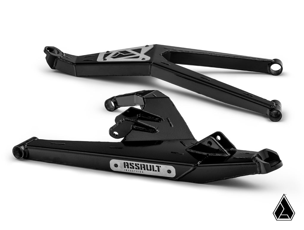SuperATV Assault Industries Polaris RZR XP 1.5” High-Clearance Forward Offset Boxed A-Arms