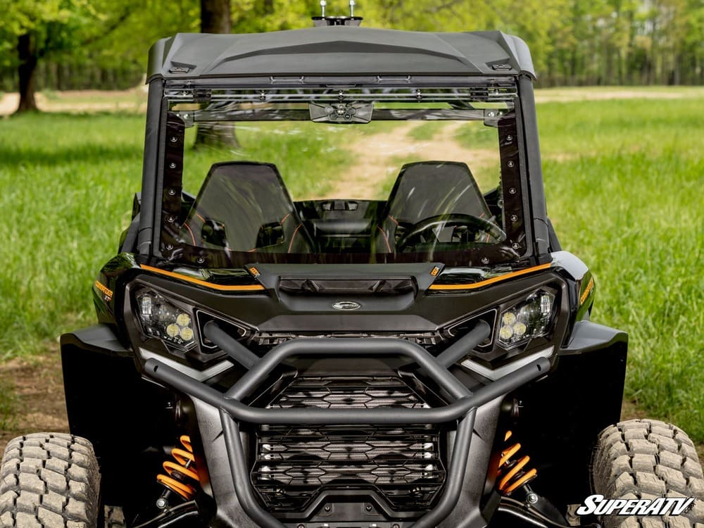SuperATV Can-Am Commander Max Drive Power Flip Windshield
