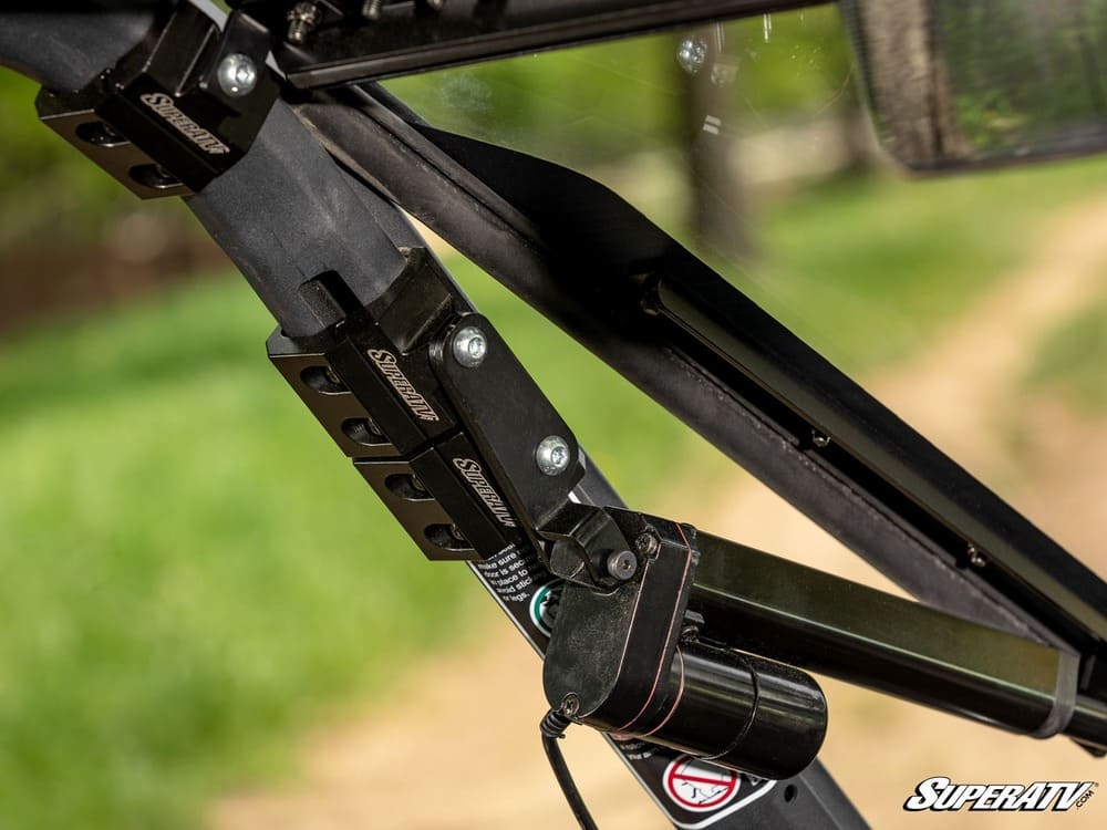 SuperATV Can-Am Commander Max Drive Power Flip Windshield