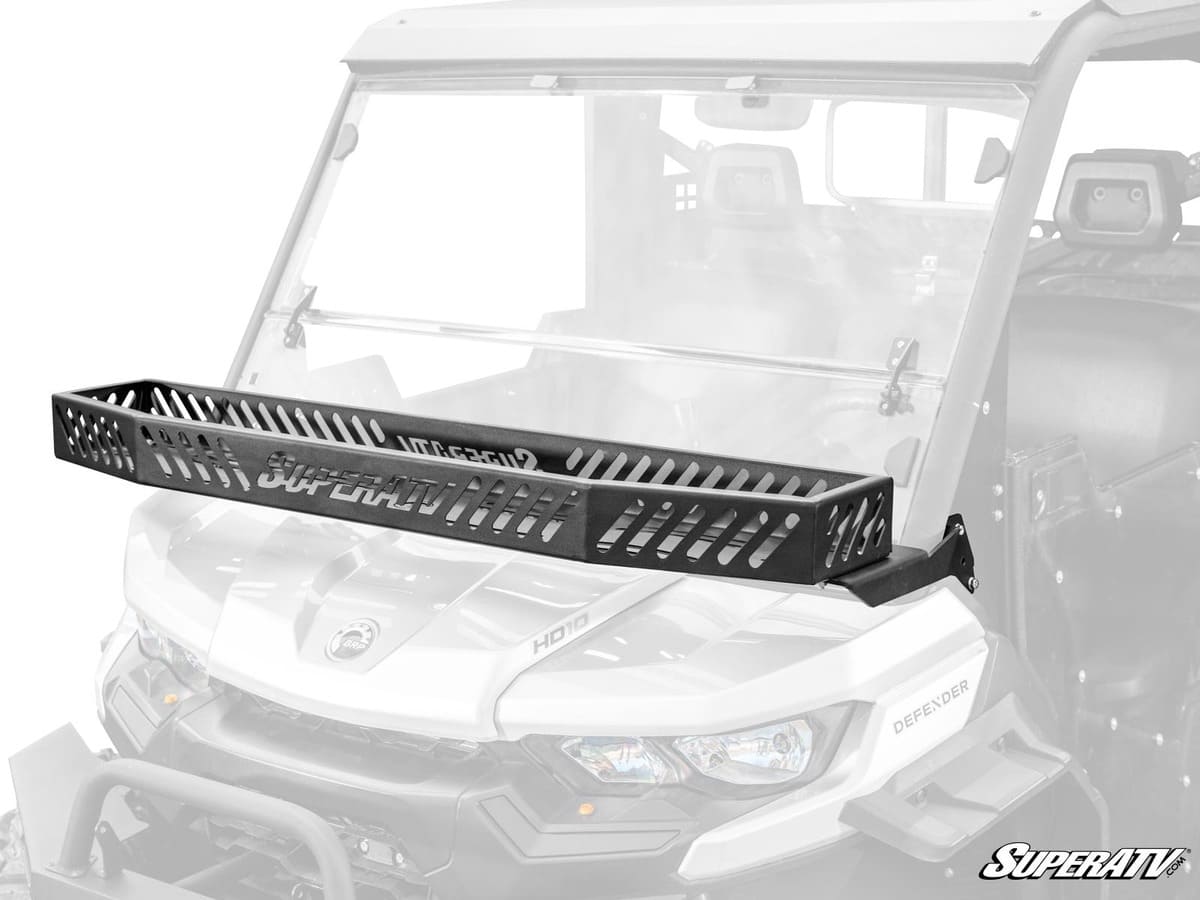 SuperATV Can-Am Defender HD8 Hood Rack Bravo