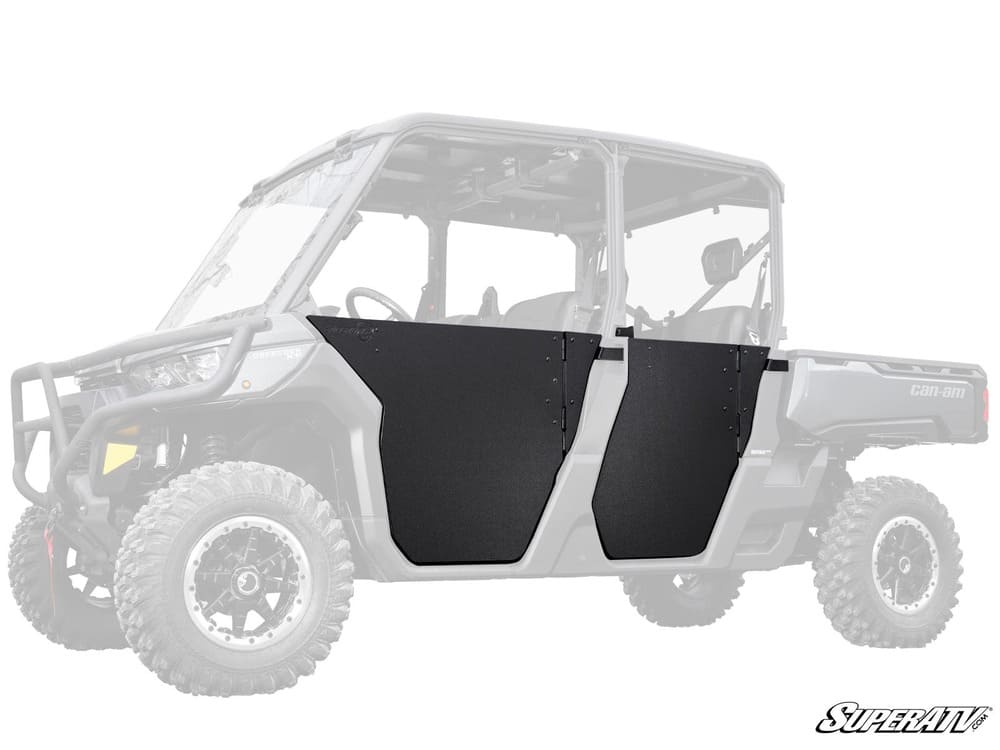 SuperATV Can-Am Defender MAX HDPE Half Doors