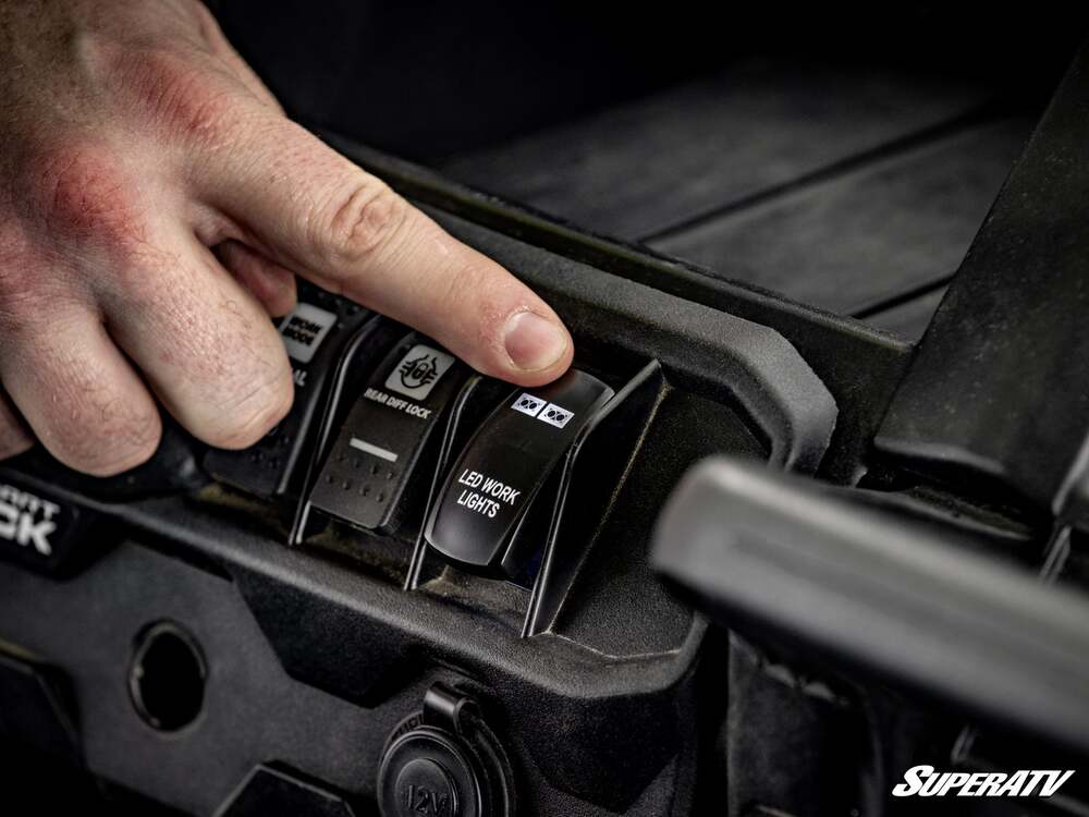 SuperATV Can-Am Defender Rear-Facing LED Cube Lights