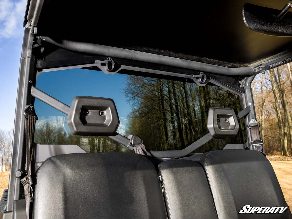 SuperATV Can-Am Defender Rear Glass Windshield