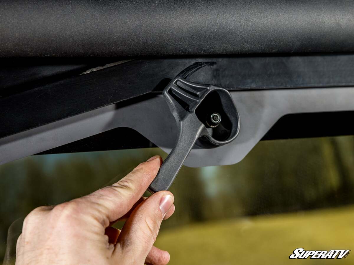 SuperATV Can-Am Defender Rear Glass Windshield