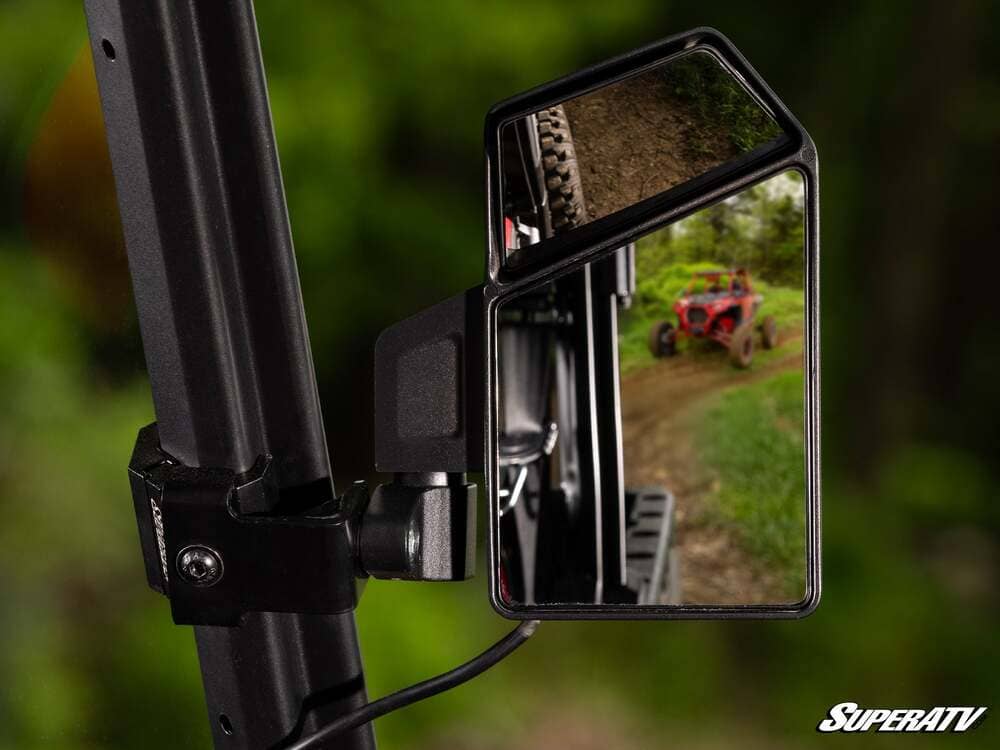SuperATV Can-Am Dual Section LED Side View Mirrors