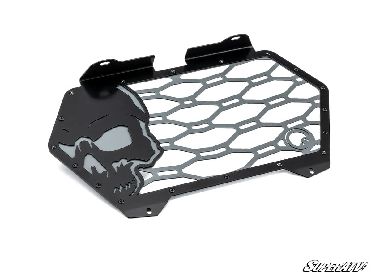 SuperATV Can-Am Maverick R Skull Style Insert Grille