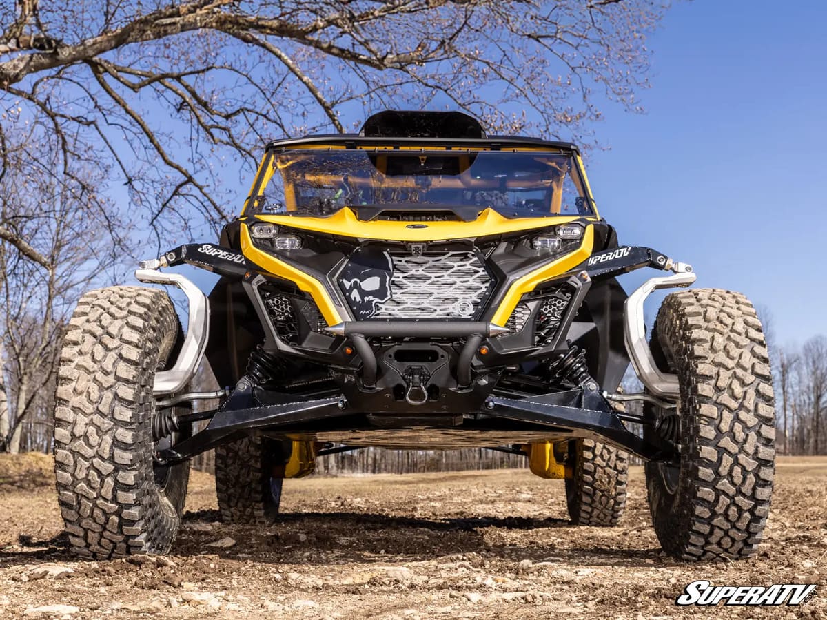 SuperATV Can-Am Maverick R Skull Style Insert Grille
