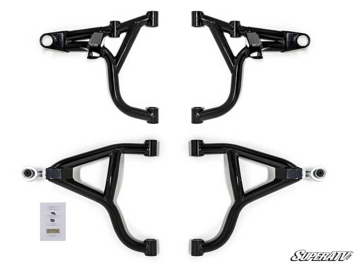 SuperATV Can-Am Maverick Trail High Clearance 1.5" Forward Offset A-Arms