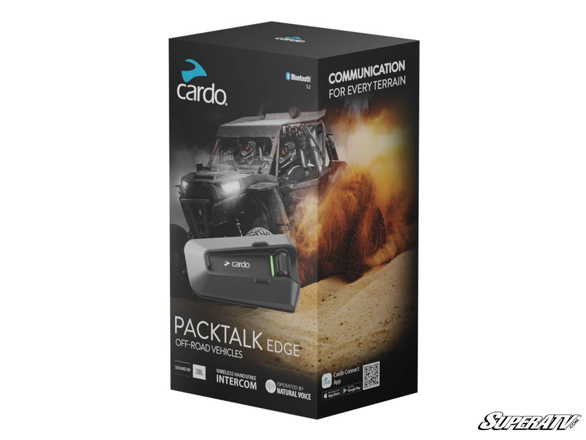 SuperATV Cardo PACKTALK Edge UTV Communicator