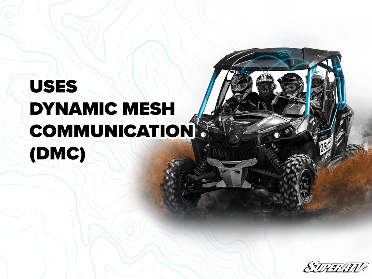 SuperATV Cardo PACKTALK Edge UTV Communicator