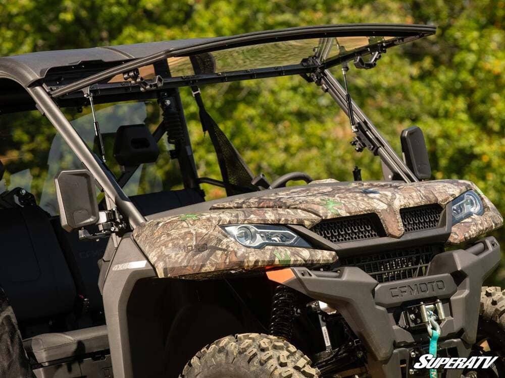 SuperATV CF Moto U Force 1000 Flip Windshield